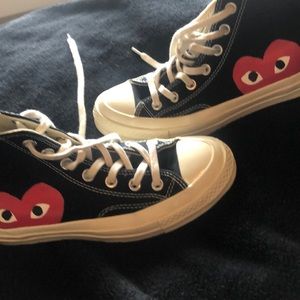 Comme Des Garçon Converse Sneakers